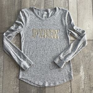 PINK Victoria's Secret Size Small Thermal Shirt